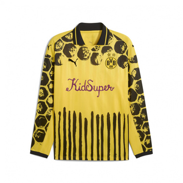 KIDSUPER X BVB LS レトロシャツ ボルシア・ドルトムント