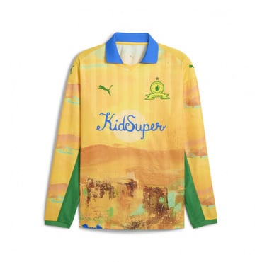 KIDSUPER X MSFC LSレトロシャツ マメロディ・サンダウンズFC