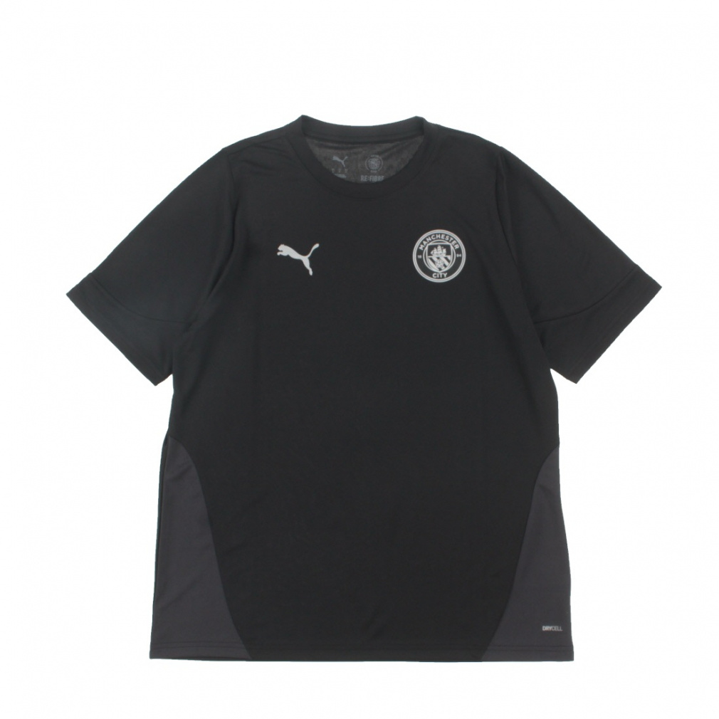 プーマ メンズ サッカー/フットサル ライセンスシャツ マンチェスターシティ 25-26 トレーニング SSシャツ MCFC 781992 : ブラック PUMA