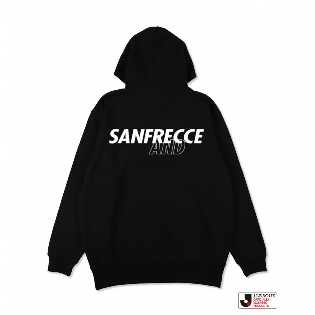 ウィンダンシー メンズ サッカー/フットサル ライセンスジャケット WINDANDSEA×サンフレッチェ広島HOODIE WS-SAN2504 : ブラック WIND AND SEA