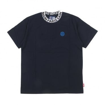 パリ・サンジェルマン JACQUARD NECK EMB LOGO TEE