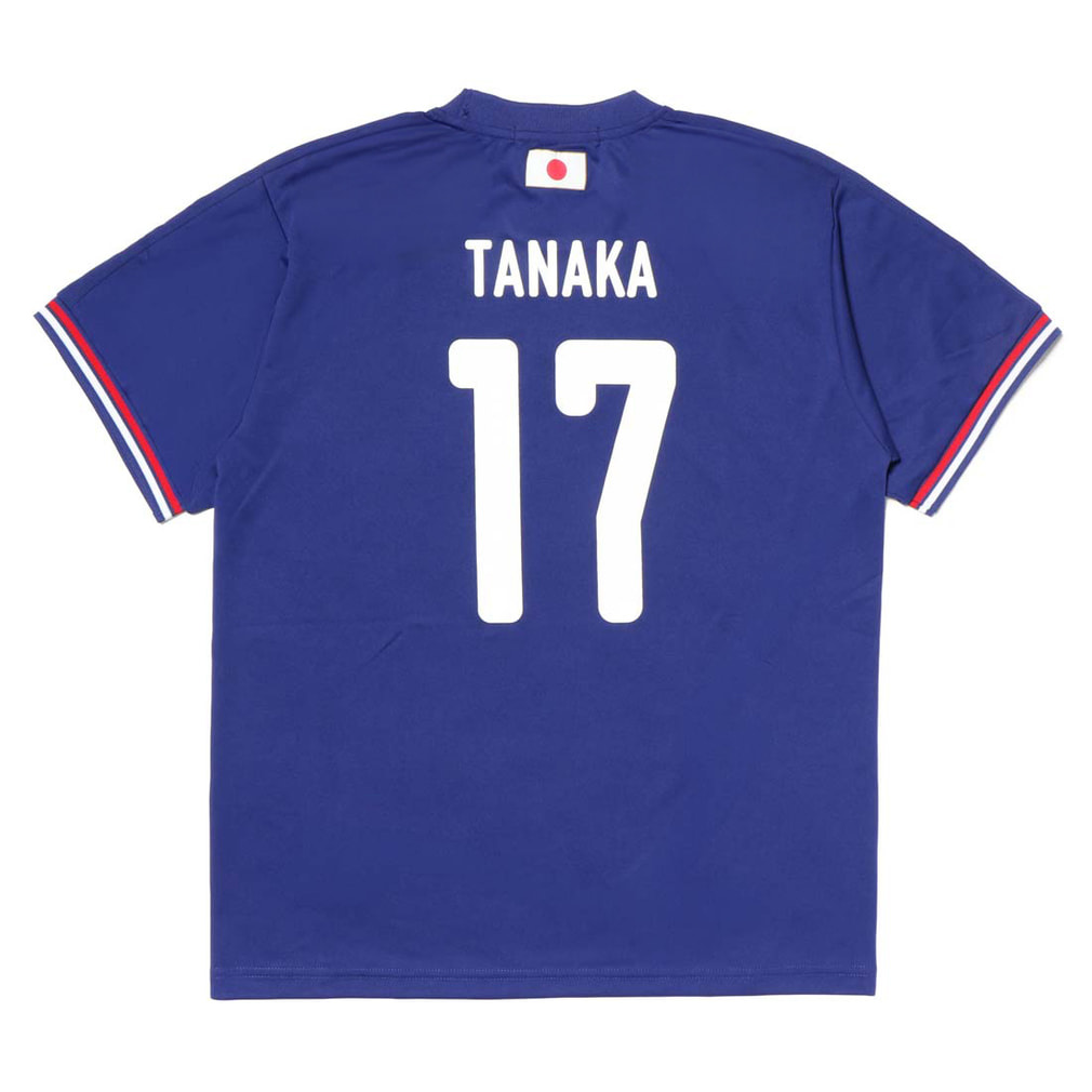 #17 田中碧 サッカー日本代表 プレーヤーズTシャツ STADIUM LINE(--M)