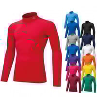 コンプレッション モックネック LS シャツ