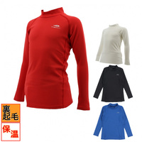 コンプレッションインナー ハイネック長袖 BASICWARM 裏起毛・保温タイプ