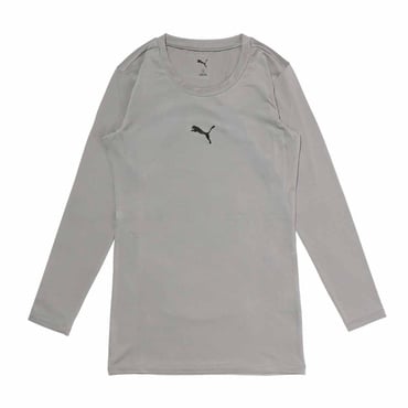 コンプレッション ジュニア クルーネック LS シャツ