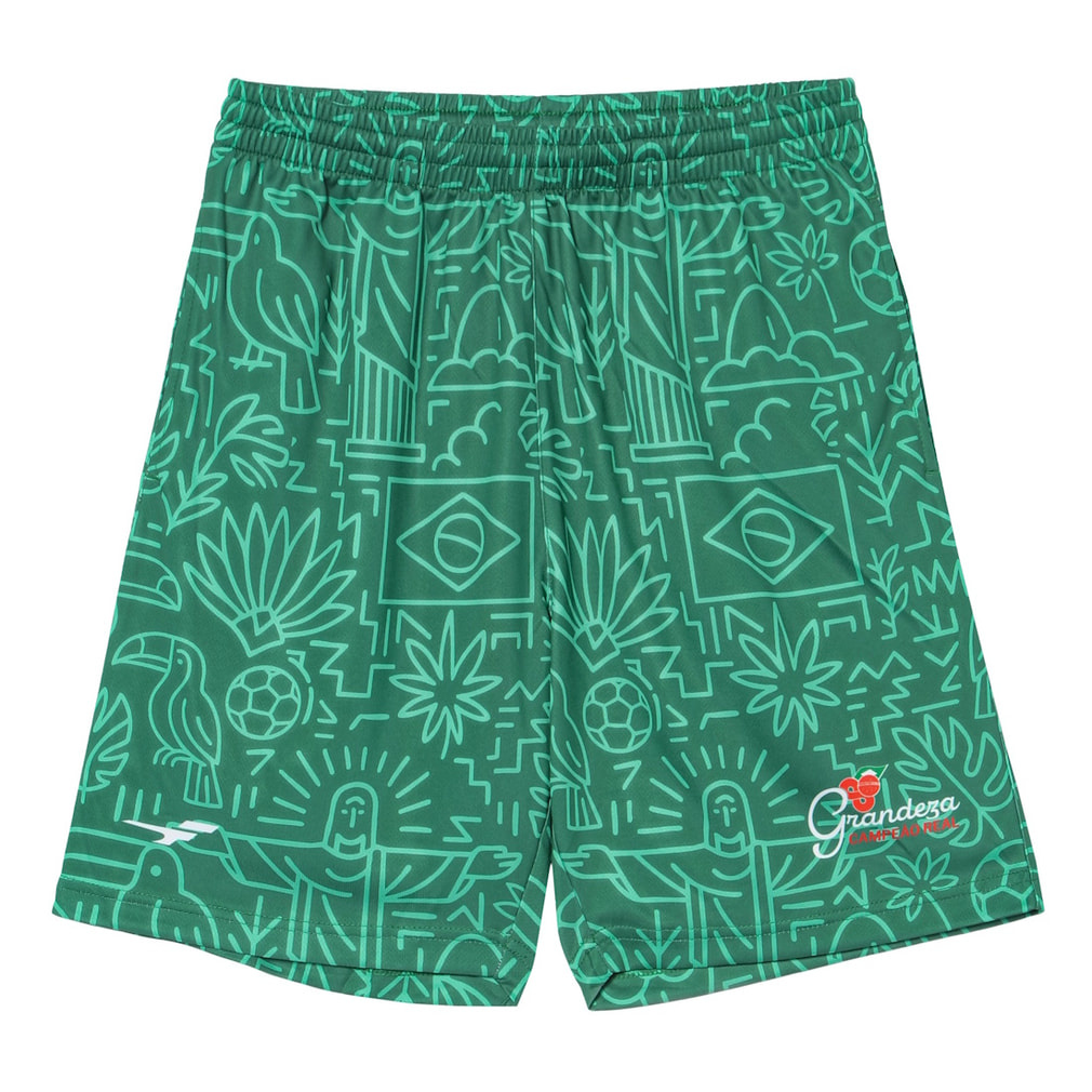 GDZプラクティスパンツ サッカーフットサルウェア(グリーン-S)