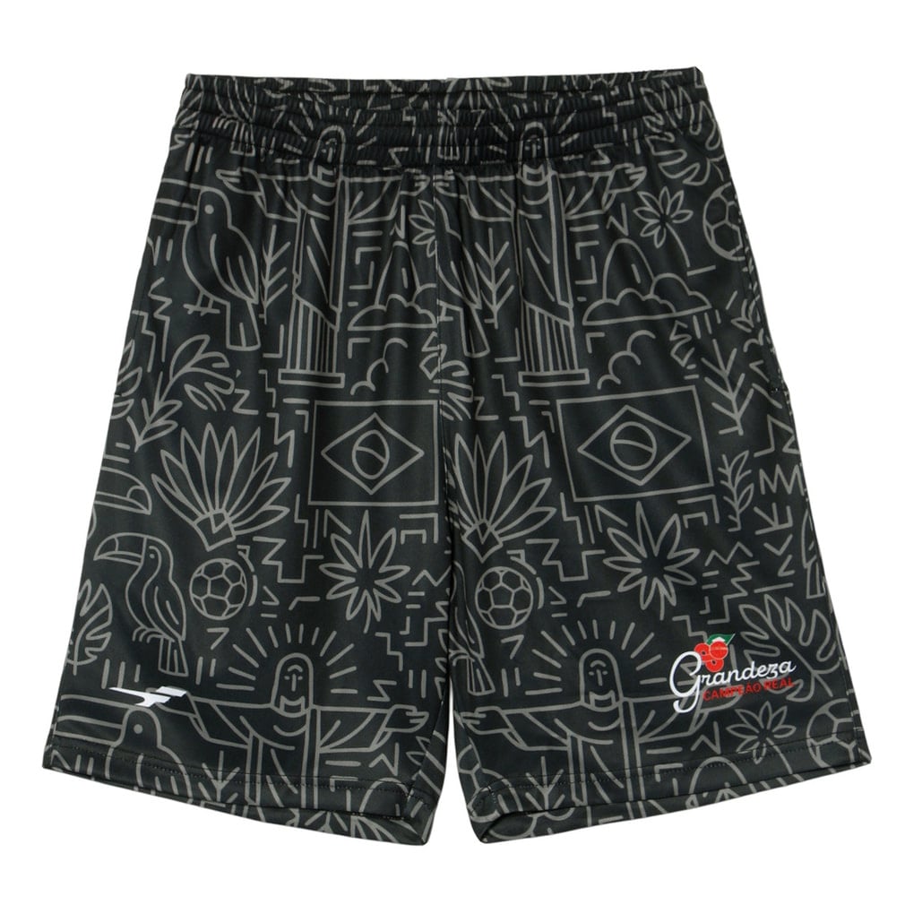 GDZプラクティスパンツ サッカーフットサルウェア(ブラック-S)