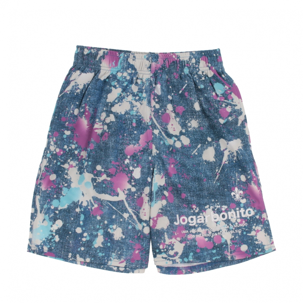 プラクティスパンツ(ネイビー×ローズ-110cm)