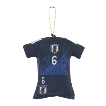 プレーヤーズユニ型クッションキーホルダー2024(SAMURAI BLUE)(6遠藤航)