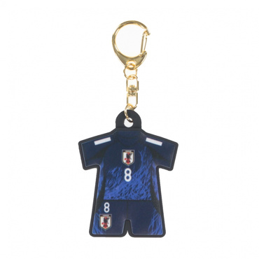 プレーヤーズユニ型ラバーキーホルダー2024(SAMURAI BLUE)(8南野拓実)