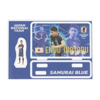 Ado x JFA サッカー日本代表 アクリルスタンド 2種セット ジェイエフエーサッカー日本代表 プレーヤーズアクリルスタンド 6遠藤