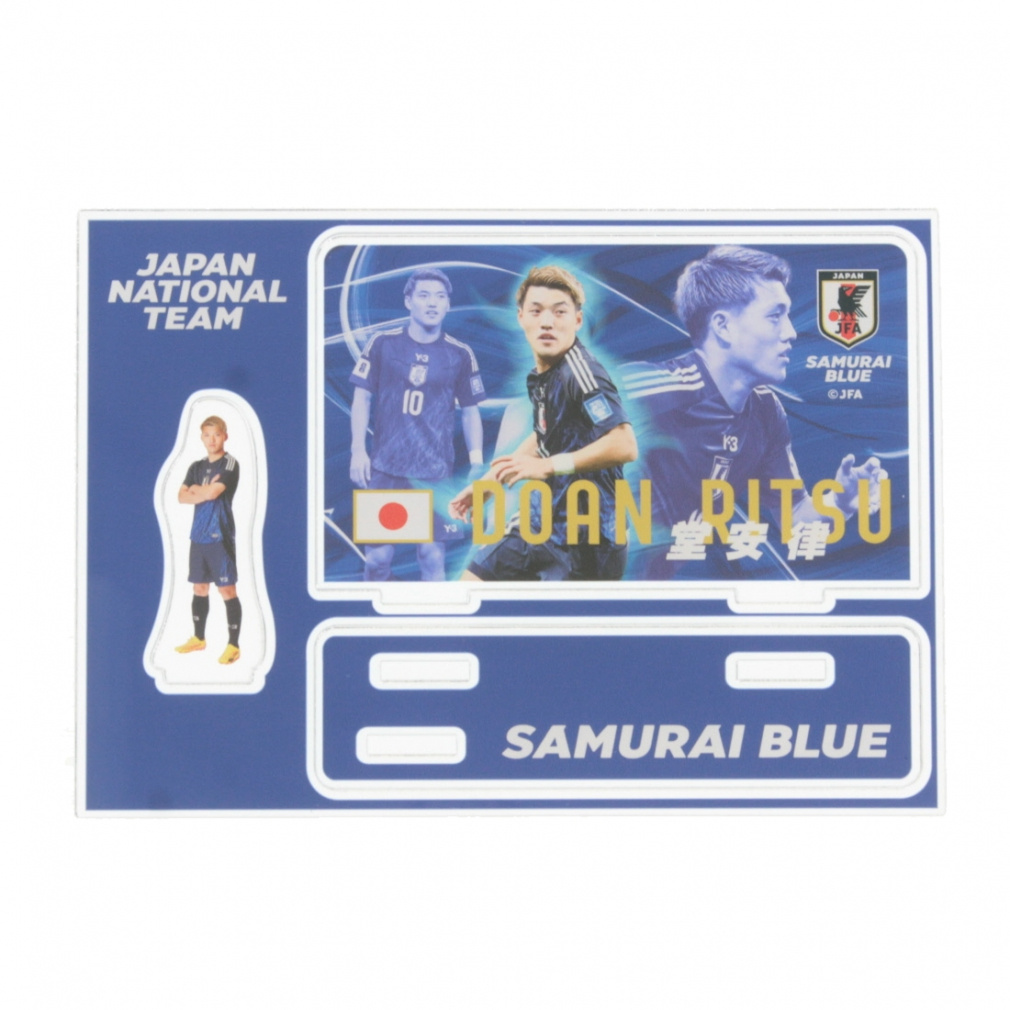 ジェイエフエーサッカー日本代表 プレーヤーズアクリルスタンド 10堂安律 サッカー/フットサル ライセンスグッズ JS-058 JFA