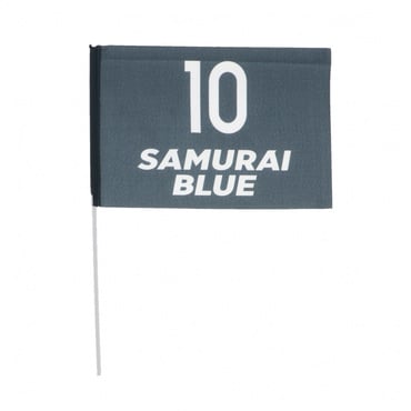 ナンバーフラッグ(SAMURAI BLUE) 10