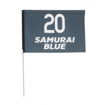 ナンバーフラッグ(SAMURAI BLUE) 20