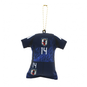 プレーヤーズユニ型クッションキーホルダー2024(SAMURAI BLUE)(伊東純也)