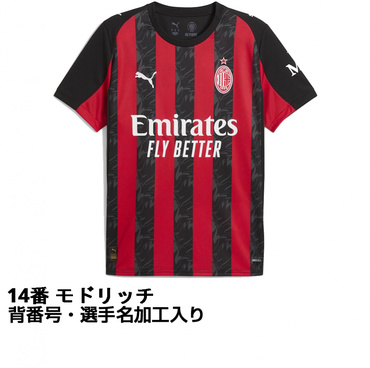 AC ミラン 25-26 ホーム レプリカユニフォーム 大人 14番