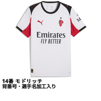 AC ミラン 25-26 アウェイ レプリカユニフォーム 大人 14番 モドリッチ