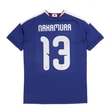 #13 中村 敬斗 サッカー 日本代表 2026 ホーム レプリカユニフォーム ネーム＆ナンバー入り 大人 お届けまで7～10日 【ピンバッジプレゼント対象】