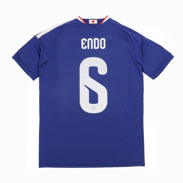 #6 遠藤 航 サッカー 日本代表 2026 ホーム レプリカユニフォーム ネーム＆ナンバー入り 大人 お届けまで7～10日 【ピンバッジプレゼント対象】