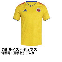 アディダス サッカー コロンビア代表 2026 ホーム レプリカ