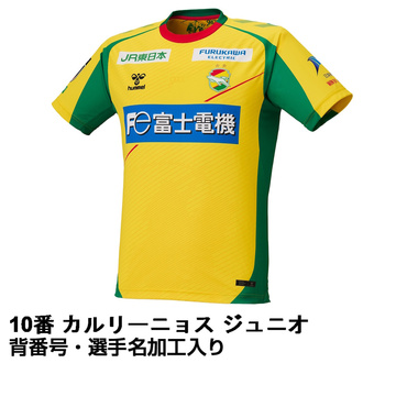 #10 カルリーニョス ジュニオ サッカー ジェフユナイテッド市原・千葉 2026 Jリーグ 百年構想リーグ ホーム レプリカユニフォーム ネーム＆ナンバー入り 大人