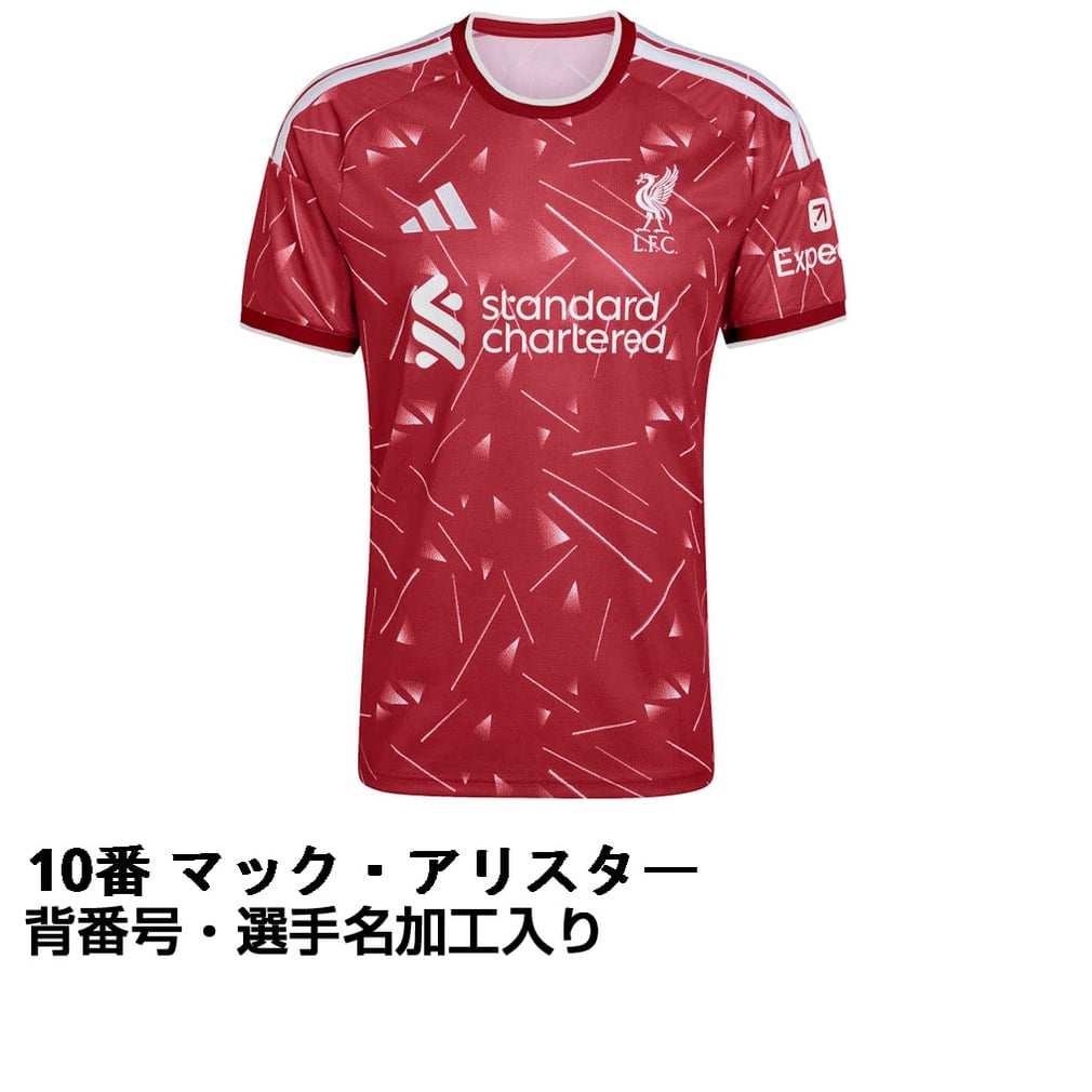 アディダス サッカー リヴァプール 26-27 ホーム レプリカユニフォーム