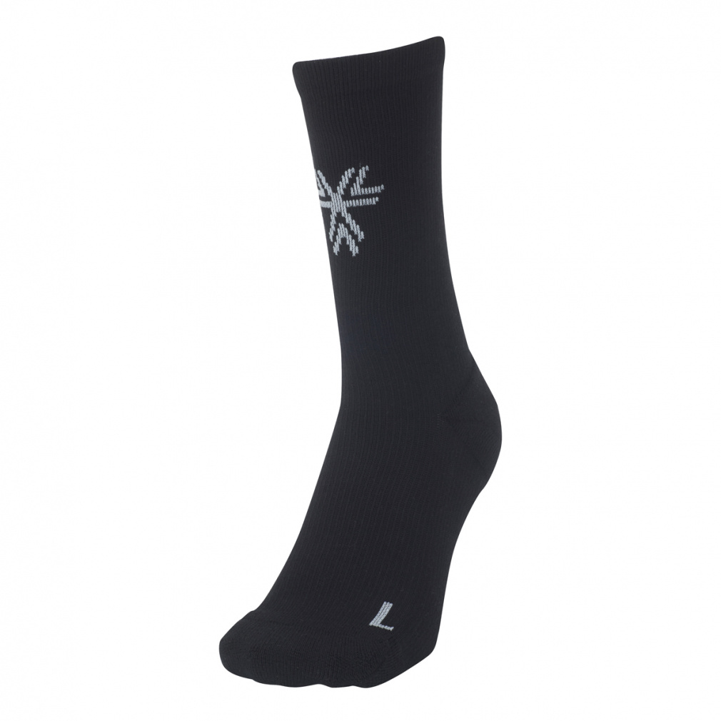 THE THIRD ミドルストッキング(ブラック-25-27cm)