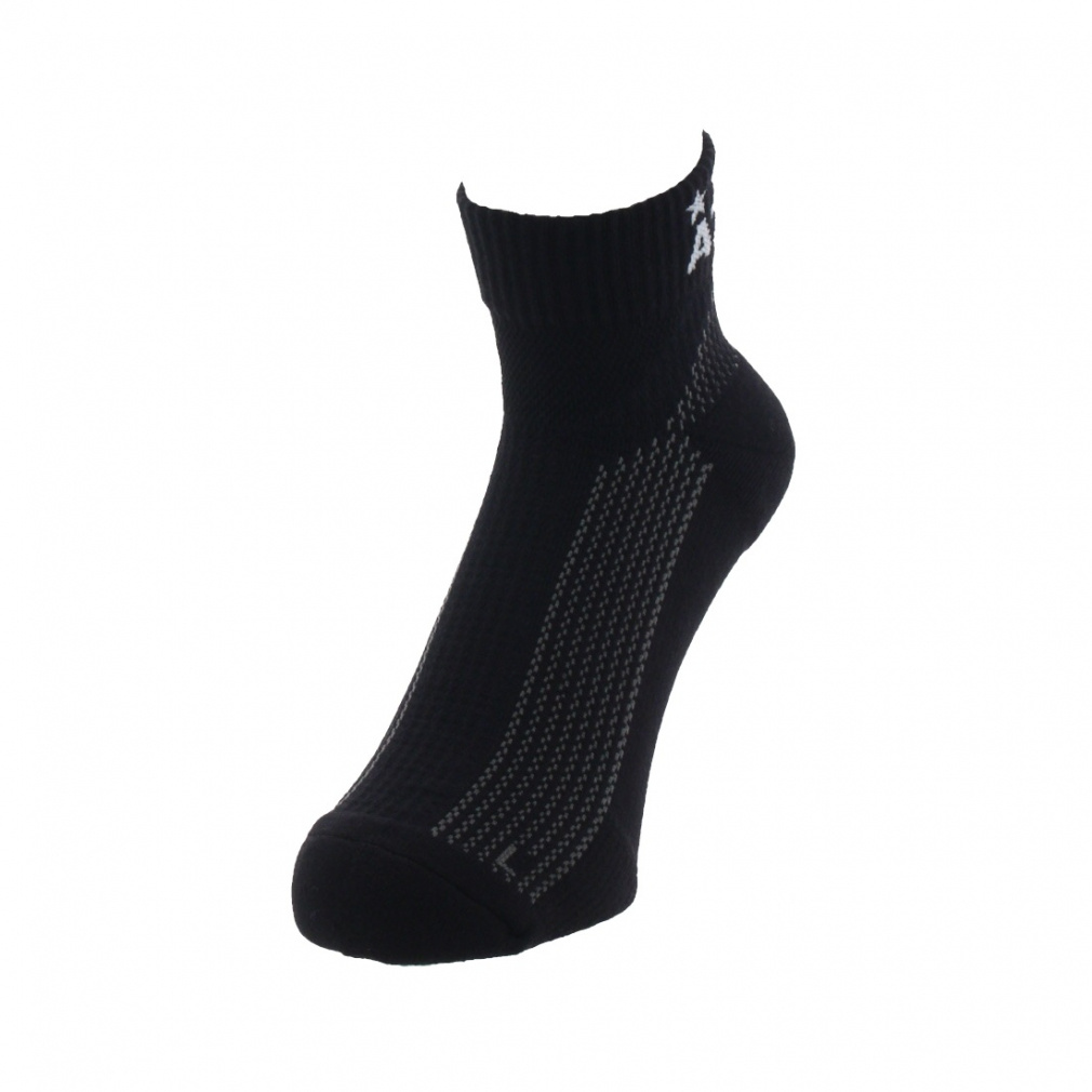 トレーニングショートソックス(ブラック-25-27cm)