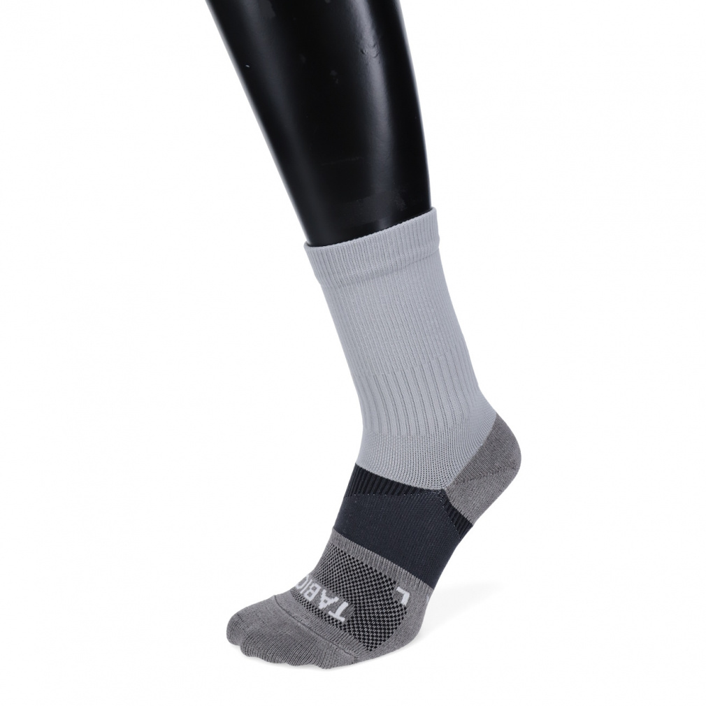 フットボール グリップフィット クルー(グレー-25-27cm)
