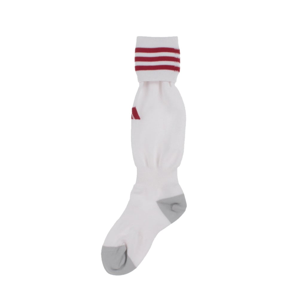 BASIC 3ST FOOTBALL SOCKS JP(ホワイト×レッド-16-18cm)