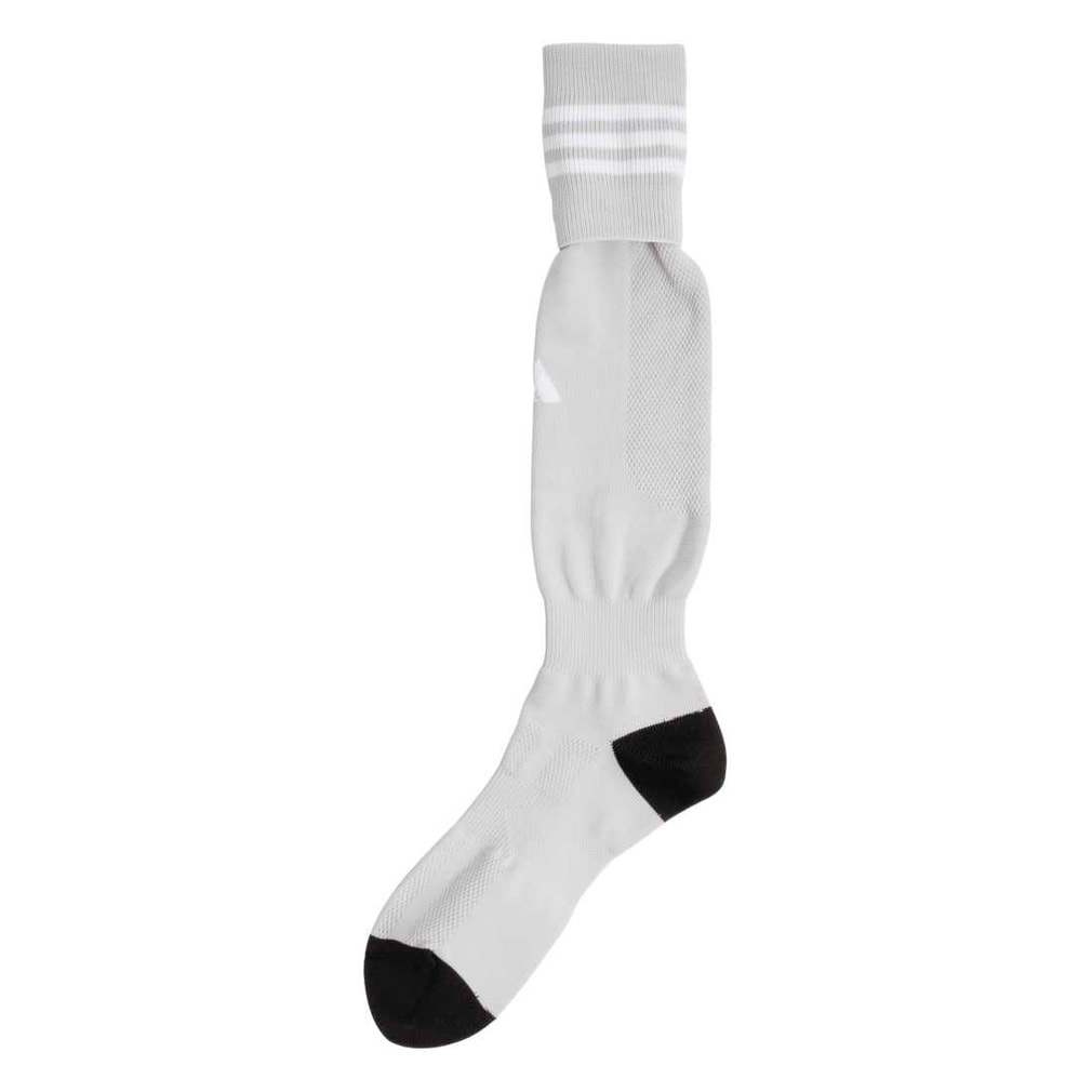 BASIC 3ST FOOTBALL SOCKS JP(ライトグレー×ホワイト-16-18cm)
