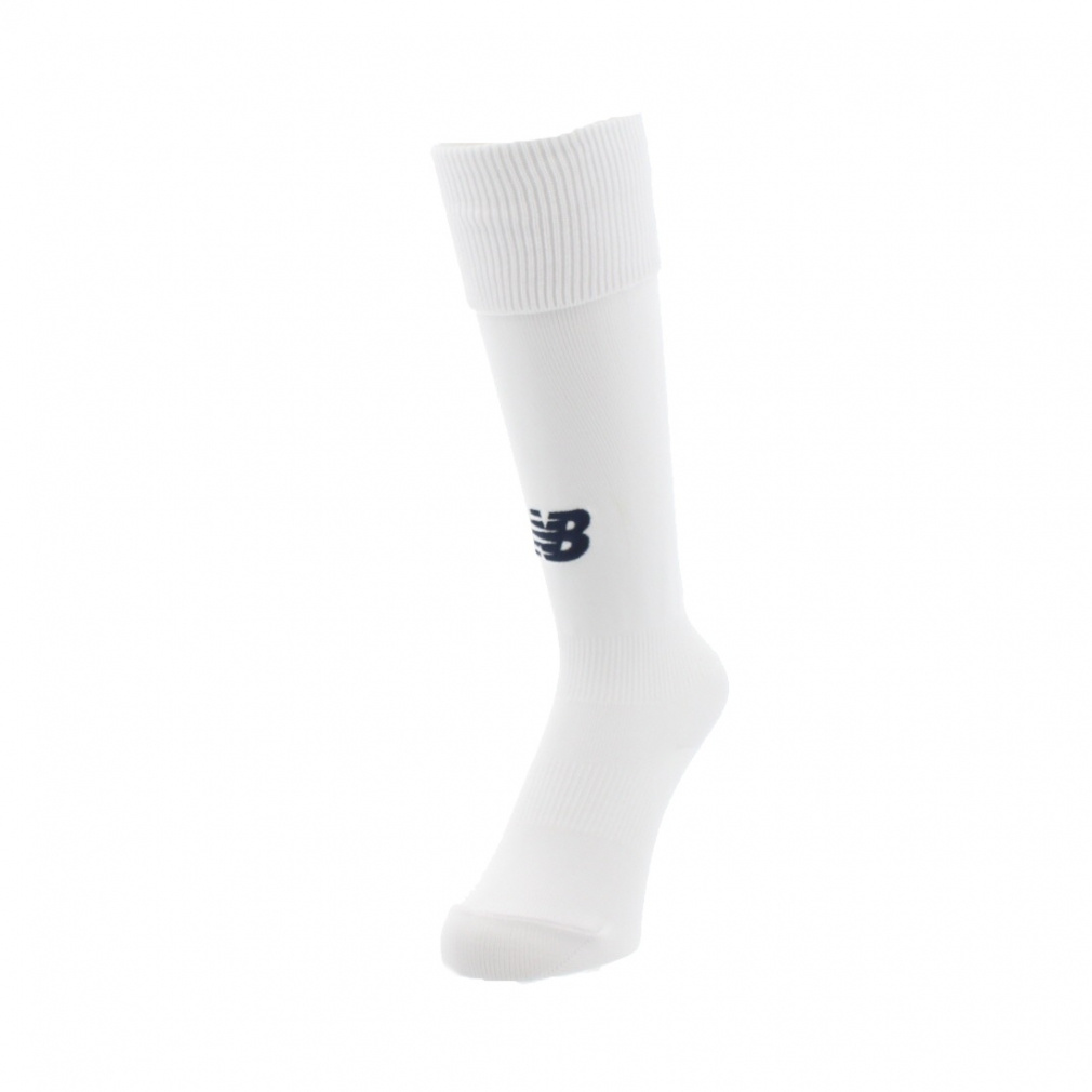 New Balance Football ソックス(ホワイト×ネイビー-21-23cm)