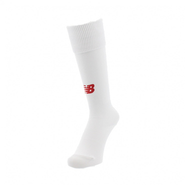 New Balance Football ソックス(ホワイト×レッド-21-23cm)