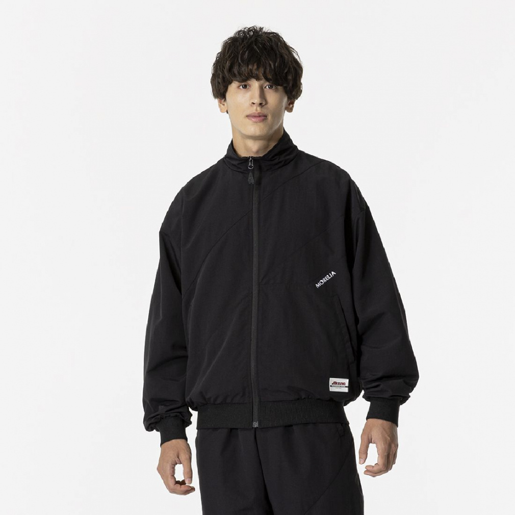 ~Ym Y TbJ[/tbgT W[WWPbg MORELIA WOVEN JACKET P2MEB05509 : ubN MIZUNO