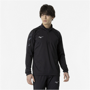 PRO ストレッチフリースシャツ ハーフジップ