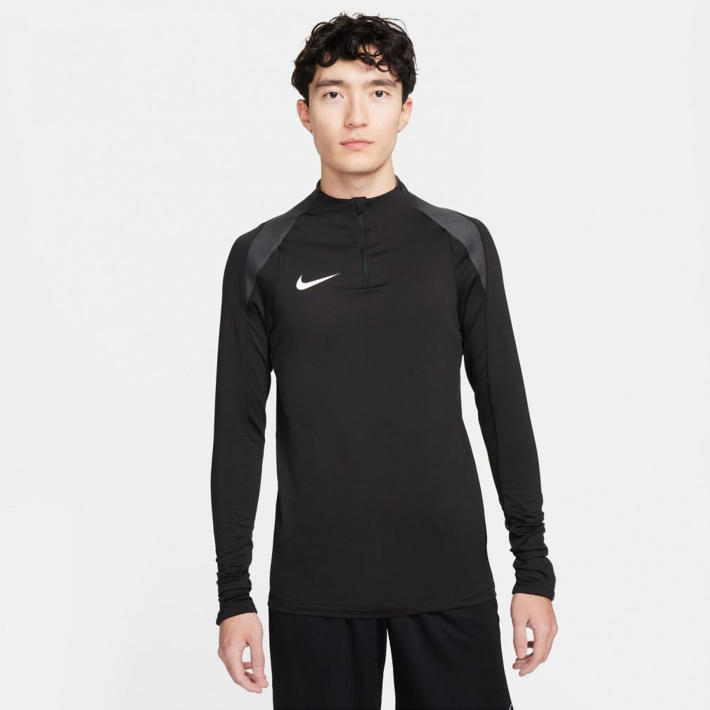 ナイキ メンズ サッカー/フットサル ジャージジャケット Dri-FIT ストライク 1/2 ジップ L/S ドリル トップ FN2404-010 : ブラック NIKE