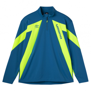 【THE THIRD by UMBRO】ウォームアップハーフジップトップ