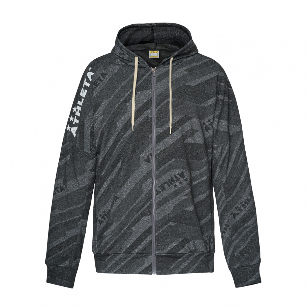 アスレタ メンズ サッカー/フットサル パーカー ジャガードスウェットZIPパーカー 03369 ATHLETA