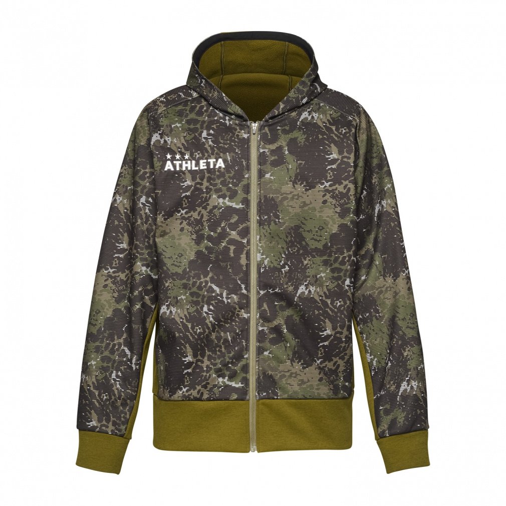 アスレタ メンズ サッカー/フットサル スウェット 防風スウェットZIP