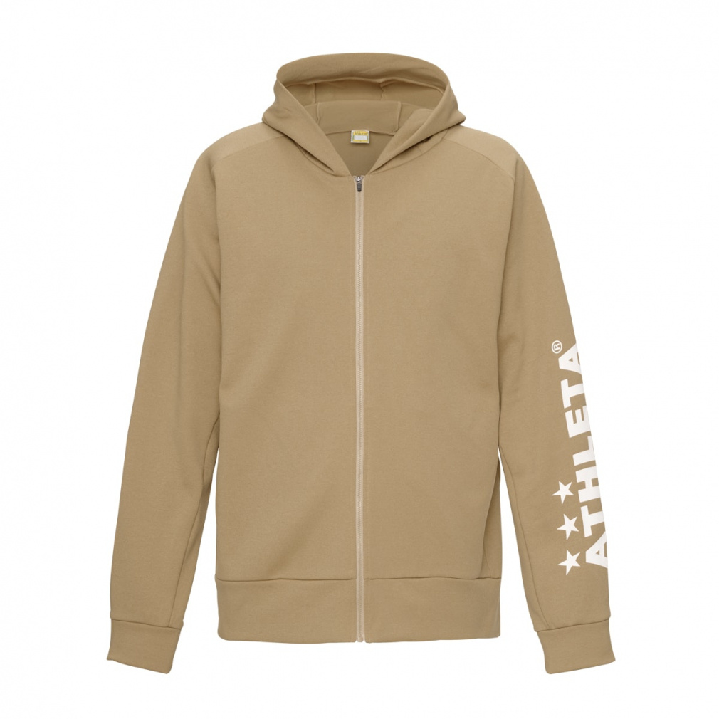 アスレタ メンズ サッカー/フットサル フルジップ スウェットZIPパーカー 裏起毛 03402 ATHLETA