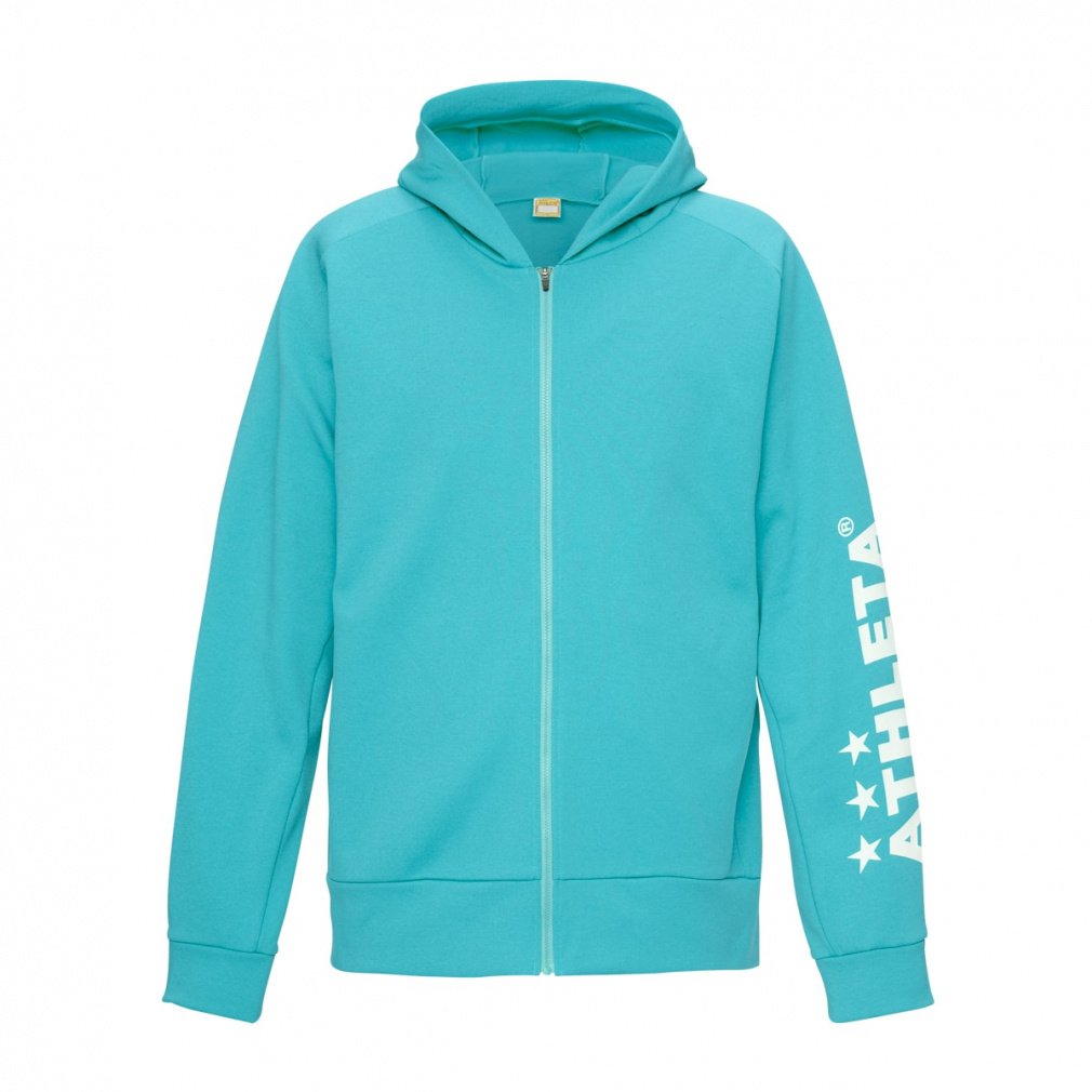 アスレタ メンズ サッカー/フットサル フルジップ スウェットZIPパーカー 裏起毛 03402 ATHLETA