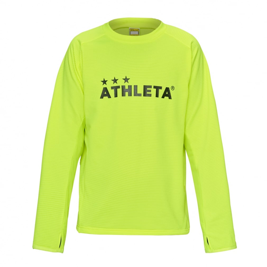 グリッド起毛TRシャツ(フラッシュイエロー-S)