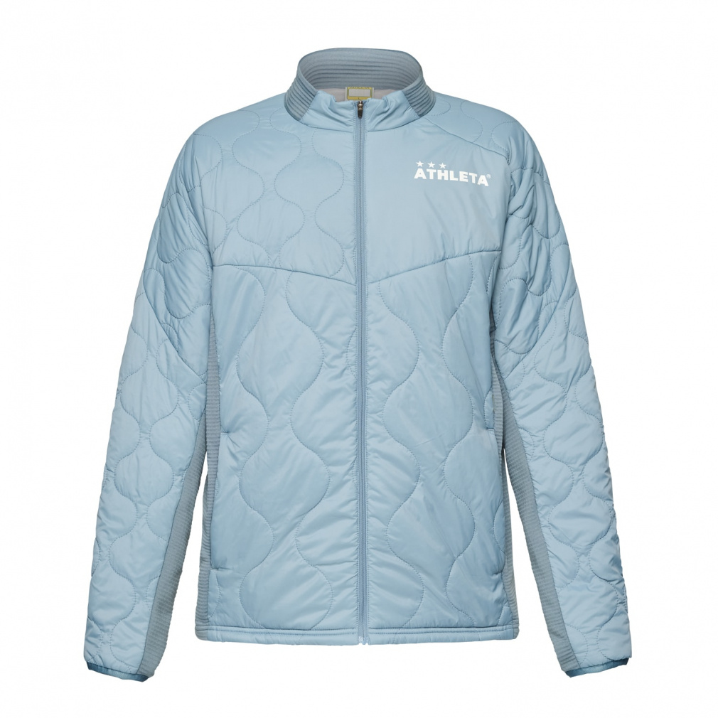 アスレタ メンズ サッカー/フットサル ジャージジャケット グリッド起毛パディングTRジャケット 04162 裏起毛 保温 ATHLETA