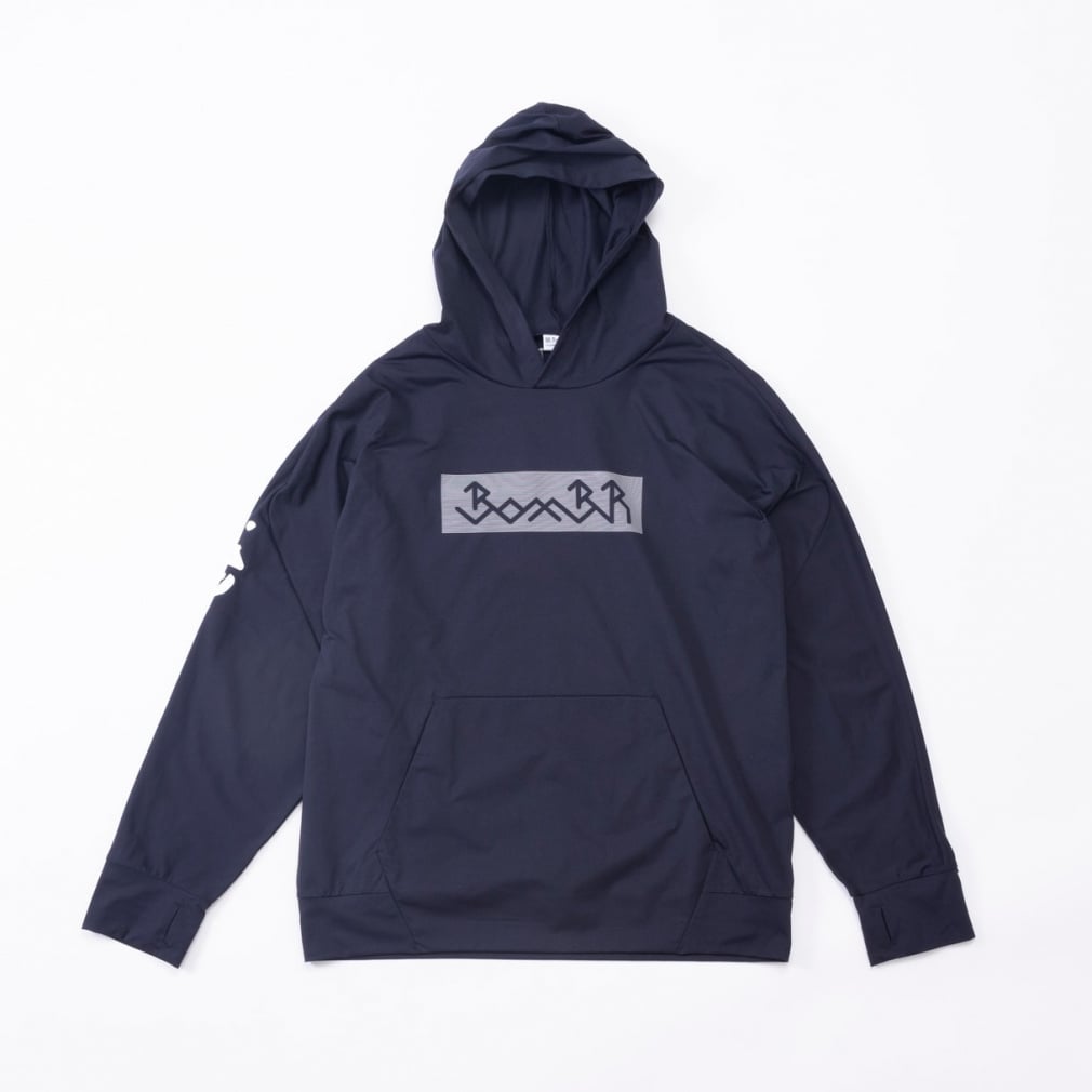 BBRロゴパーカー(ネイビー-S)
