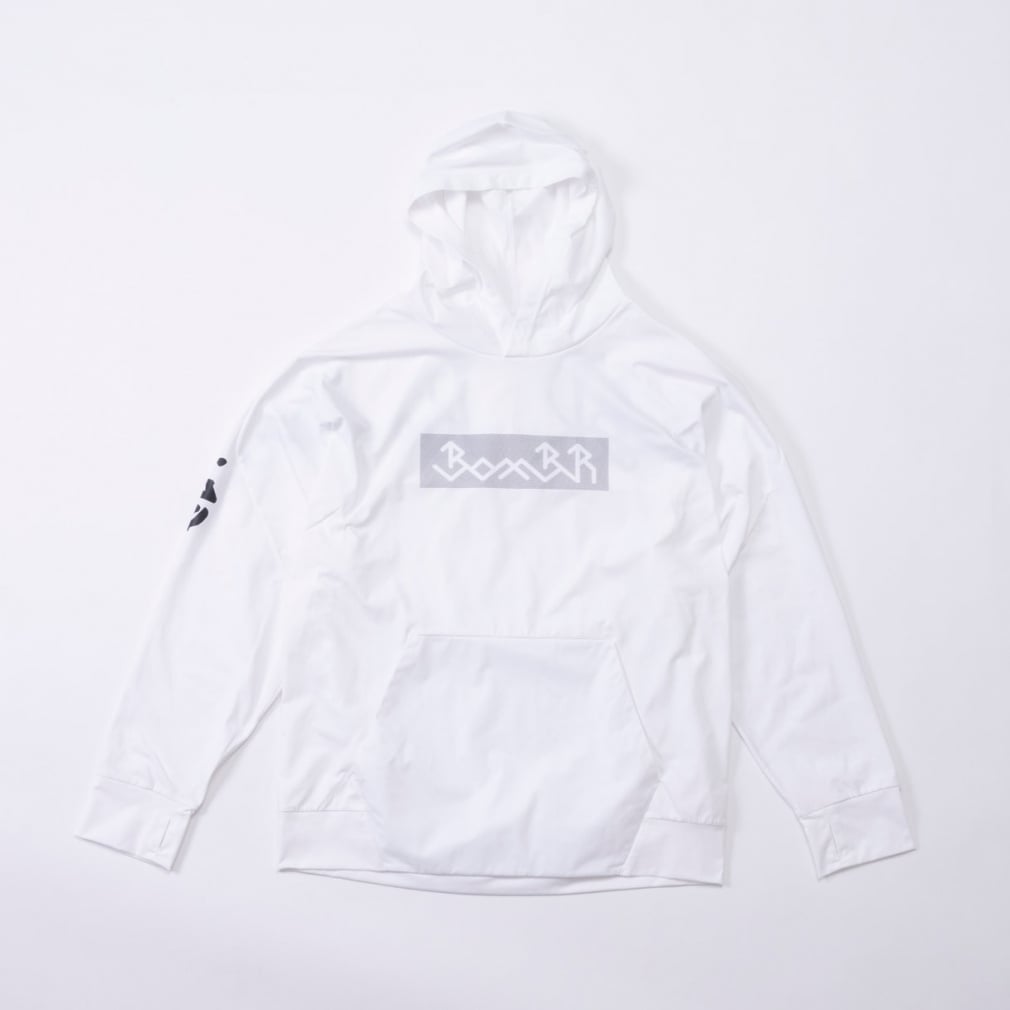 BBRロゴパーカー(ホワイト-S)