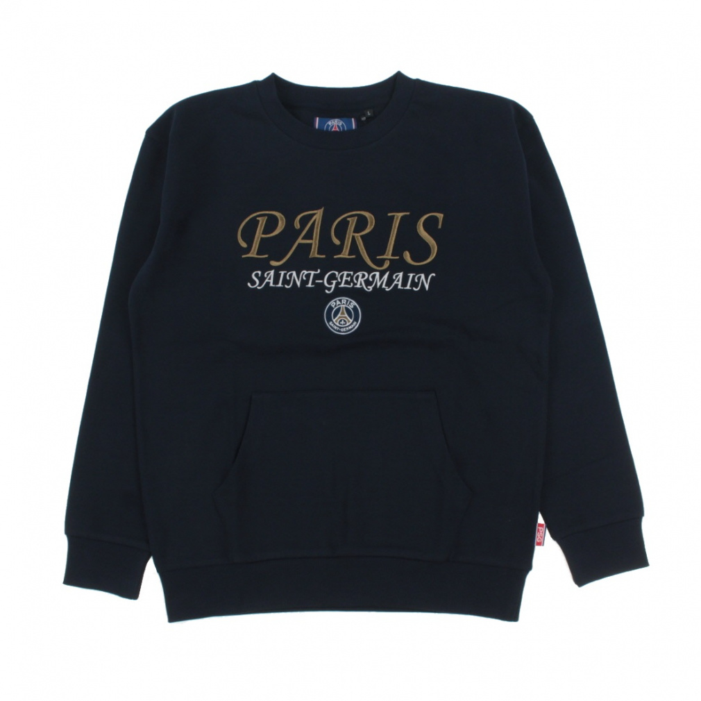 パリサンジェルマン TWO TIER LOGO POCKET CREW(ネイビー-M)
