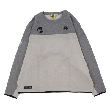 裏毛スウェット パイル コンビトレーナー