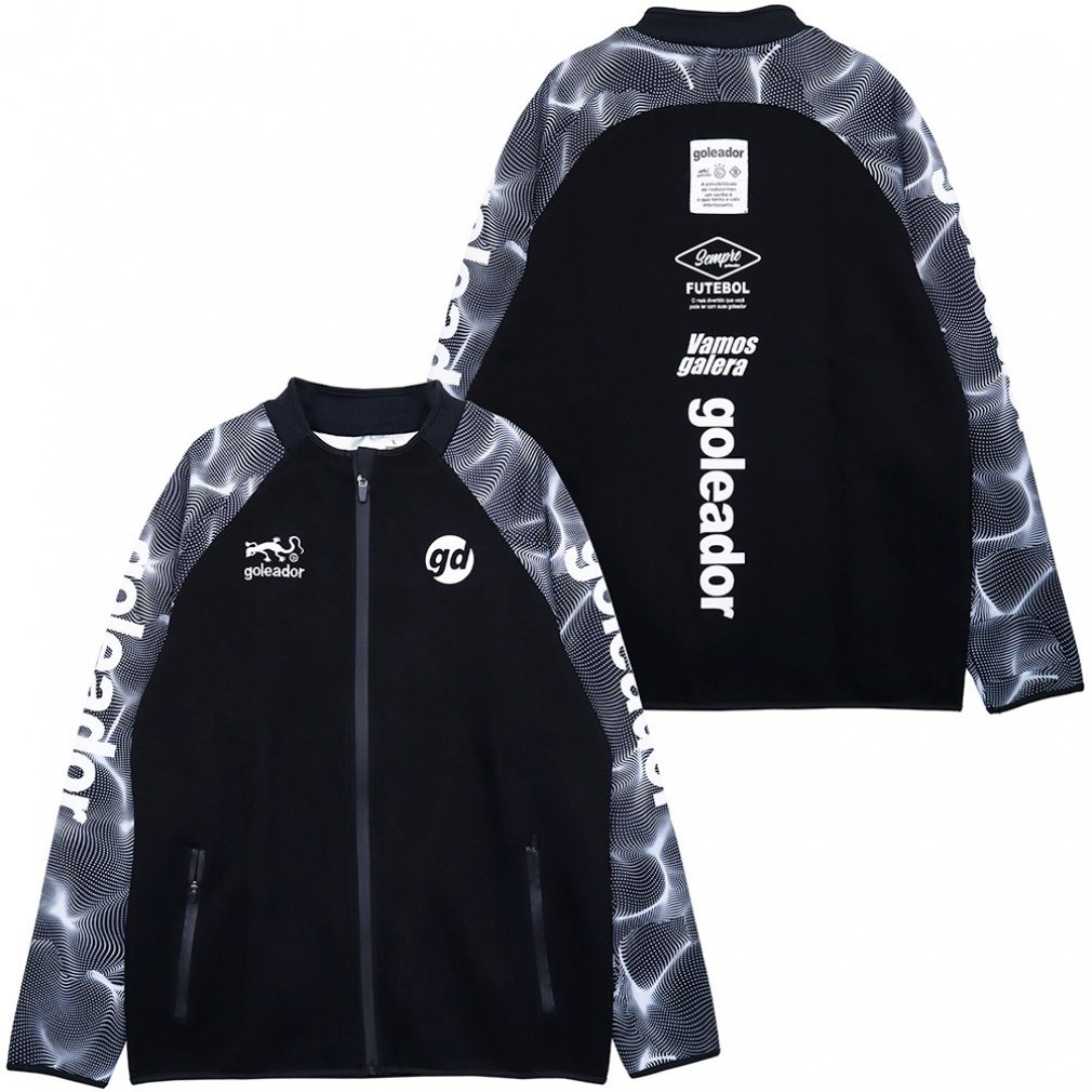 ゴレアドール メンズ サッカー/フットサル ジャージジャケット ダンボールニット Water Surface Patten ZIPジャケット G-2609 goleador