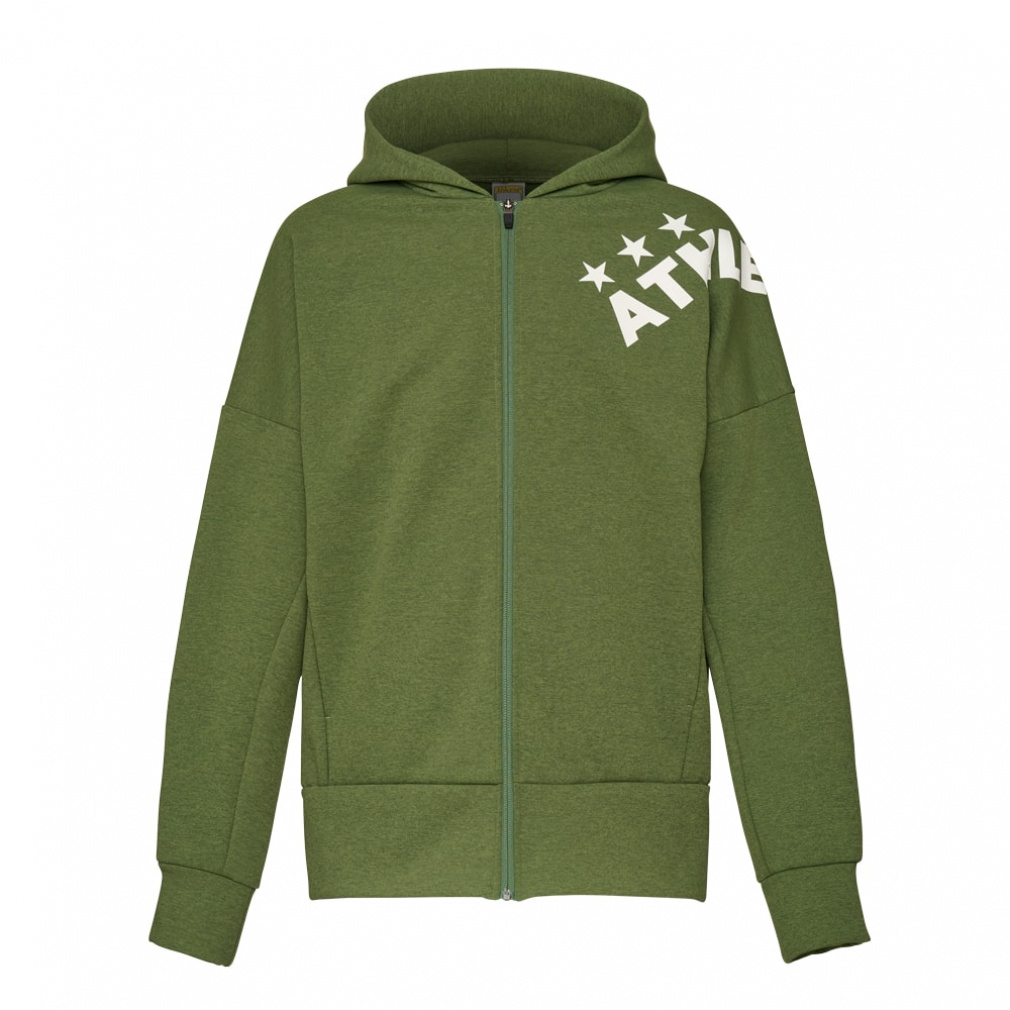 アスレタ ジュニア(キッズ・子供) サッカー/フットサル 裏起毛 スウェット スウェットZIPパーカー 03377J ATHLETA