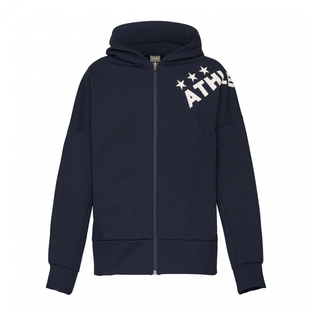 アスレタ ジュニア(キッズ・子供) サッカー/フットサル 裏起毛 スウェット スウェットZIPパーカー 03377J ATHLETA